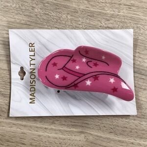 Madison Tyler cowboy hat hair clip